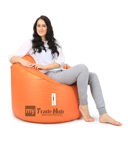 Orange Can Mudda Bean Bag Chair without Beans