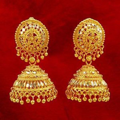 Gold Plated Jhumkas