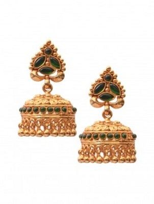 Gold Plated Jhumkas