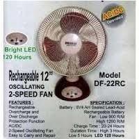 Rechargeable Table Fan