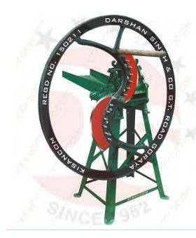 Various Colors Are Available Hand Driven Chaff Cutter