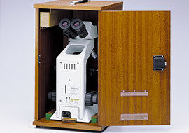 Wooden Storage Box For Microscopes