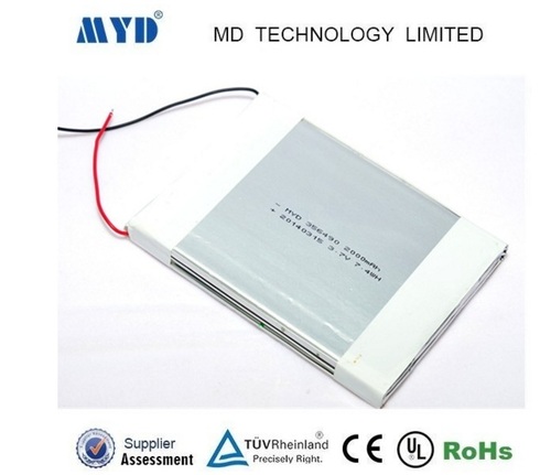 3.7v 2000mah 356490 ली-पो बैटरी मोबाइल फोन और टैबलेट पीसी के लिए