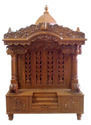 Sturdy Structure Wooden Temple