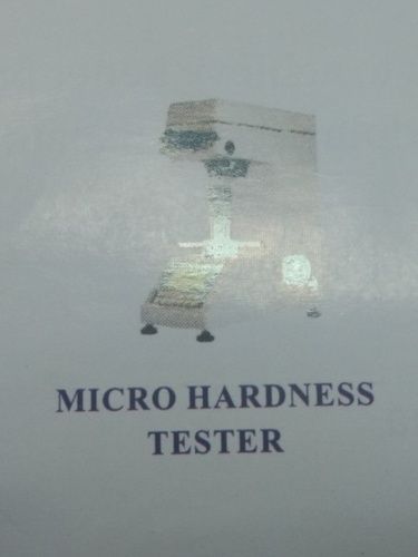 Micro Hardness Tester