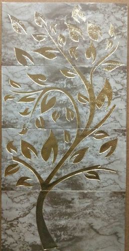 Fiber Coating Tree Printed And Sandblasting Tiles