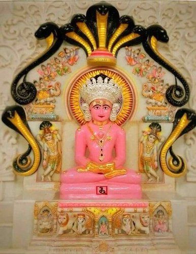 Lord Parasnath Marble Statue