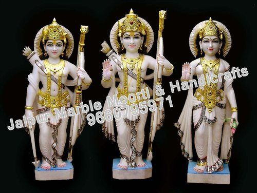 Ram Darbar White Marble Statue