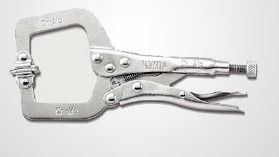 C Clamp Locking Pliers With Swivel Pads