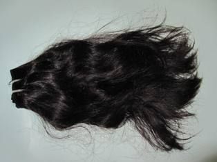 Weaving Natural Black Indian Hair Machine Weft