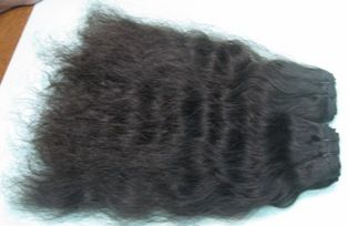Natural remy Indian hair extensions curly