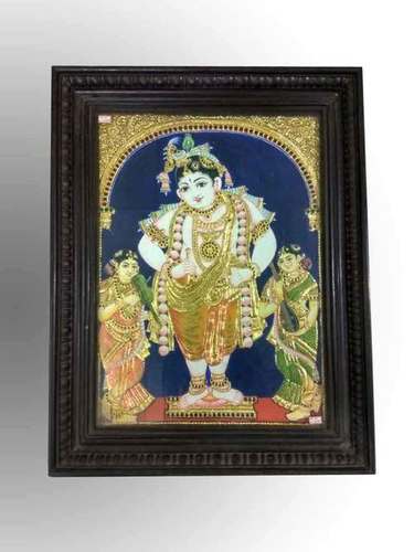 Thanjavur Painting - Premium Quality, Intricate Designs in Various Sizes | Exquisite Handcrafted Artwork, Timeless Aesthetic Appeal