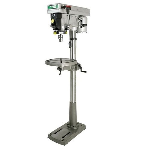 Drill Press - Variable Speed (12 Speed Sections), Depth Adjustment Gauge, Built-in Light, Patented X-Y Laser Guide for Precise Alignment