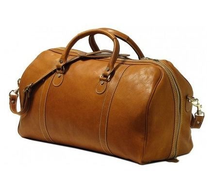 Appealing Look Duffle Leather Travel Bag