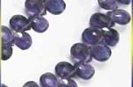 Amethyst African Side Drill Pears Briollet