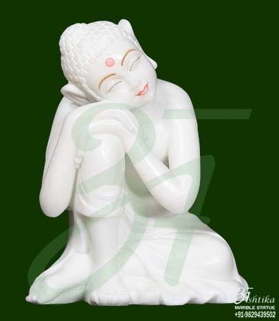 Marble Gautom Buddha Statue