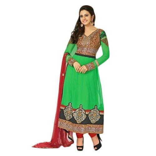 Stylish Girl Net Designer Anarkali Suit