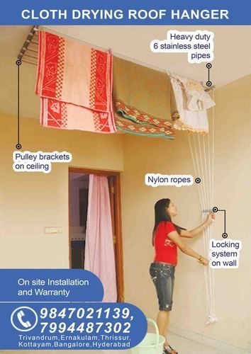 Cloth Drying Ceiling Hanger