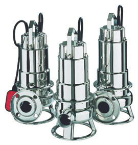 Dewatering Submersible Pump - Stainless Steel & Cast Iron, Portable Design with Built-in Motor Protection & Float Switch