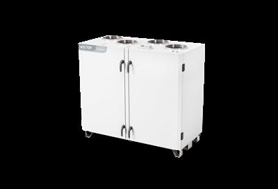 Energy Recovery Unit - Top Connected Design for Air Flows up to 0.8 mÂ³/s | Low Sound Levels, Compact Footprint, CURO Touch Screen Interface