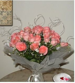  शानदार गुलाबी गुलाब का गुलदस्ता 