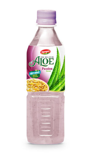 Fruit Juice Aloe Vera Drink With Passion Flavour