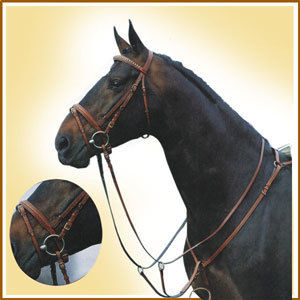 Snaffle Bridle With Breastplate