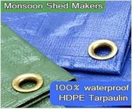 100% Waterproof HDPE Tarpaulin