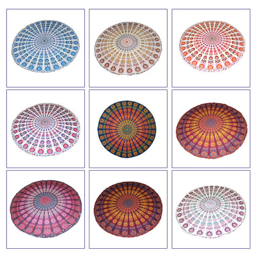 Beach Round Table Cloth