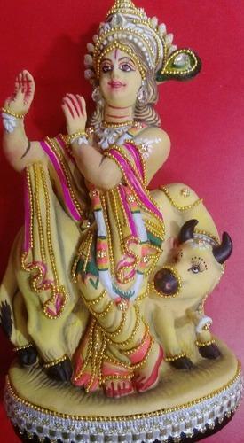 Decorated Krishna Murti