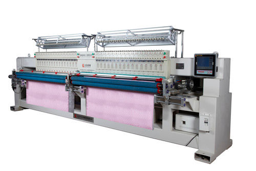 High Speed Dual Body Quilting Embroidery Machine