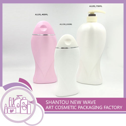 Plastic Empty Hair Shampoo Packaging Bottle