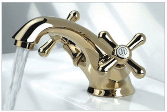 Round Stainless Steel Bathroom Faucet