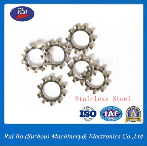 Stainless Steel Fastener Din6797a External Teeth Washer With Iso