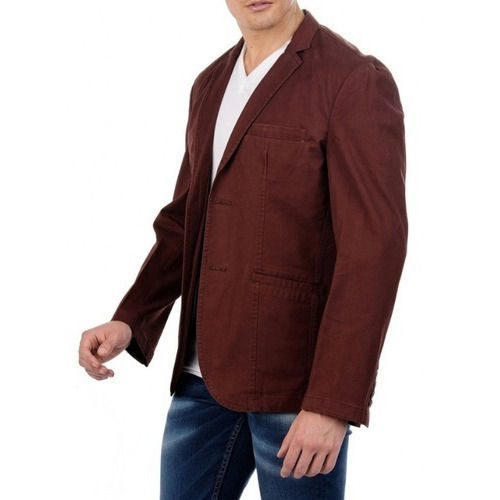 Mens Cotton Blazer