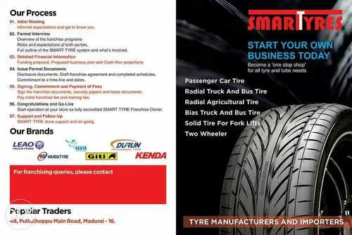 Radial Tubeless Tyres For All Vehicle