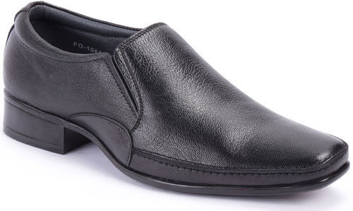 Men's Leather Formal Non Lacing Shoes