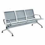 Stainless Steel Waiting Chairs - Durable Stainless Steel Design | High Quality Manufacturing, Elegant Finish, Comfortable Seating