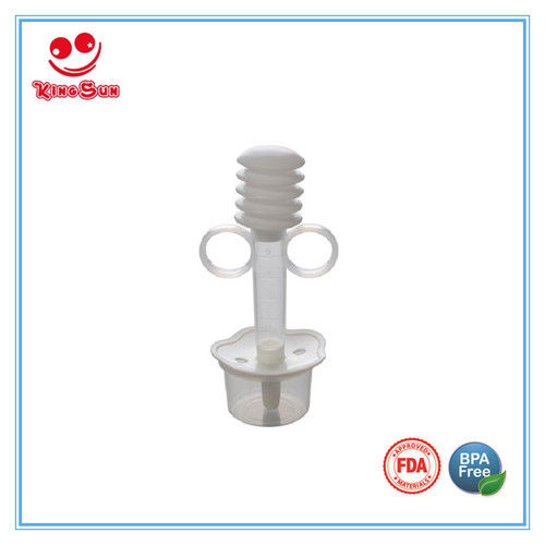 Transparent Syringe Style Baby Medicine Feeder