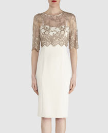 Women's Dress With Lace Body