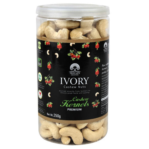 Ivory Plain Ww240 250gm Jar Cashews