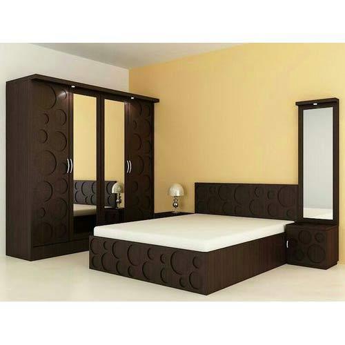 Wooden Bedroom Set - Full Furnished, Rugged Quality with Low Maintenance & Precisely Designed Features