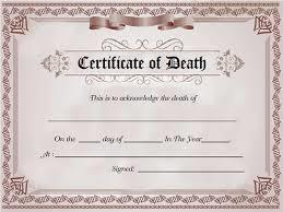 Death Certificate Verification Services