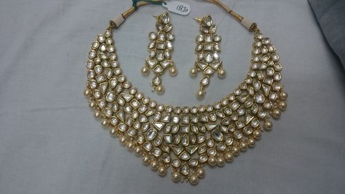 Kundan Necklace And Earring Set