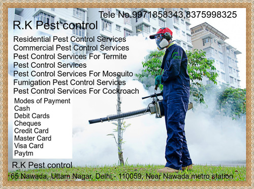 Outdoor Pest Control Services By R.K. Pest Control