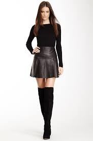 Leather Skirt