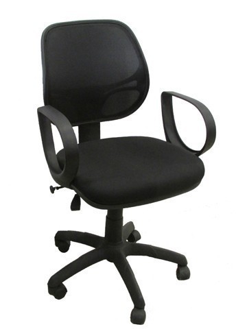 Medium Back Workstation Chair - Quality Assured Material, Adjustable Height | Robustness, Trendy Look