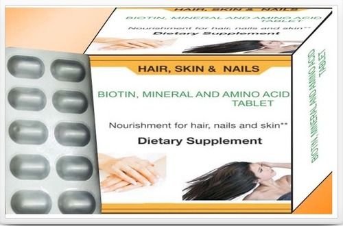 Biotin Minerals And Amino Acids Tablet