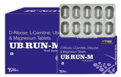 D-Ribose, L-Carnitine, Ubiquinol And Magnesium Tablet