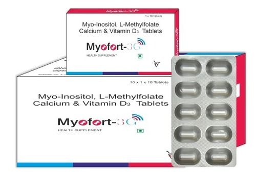Myo-Inositol, L-Methyl Folate Calcium And Vitamin D3 Tablet